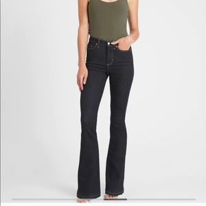 High Rise Flare Jeans - Banana Republic